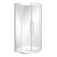 rounded corner showers
