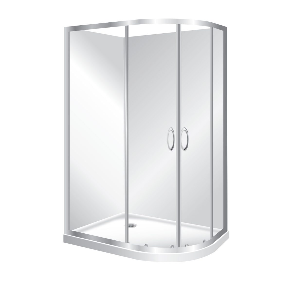 Dezine 900×900 Round – Symphony Showers