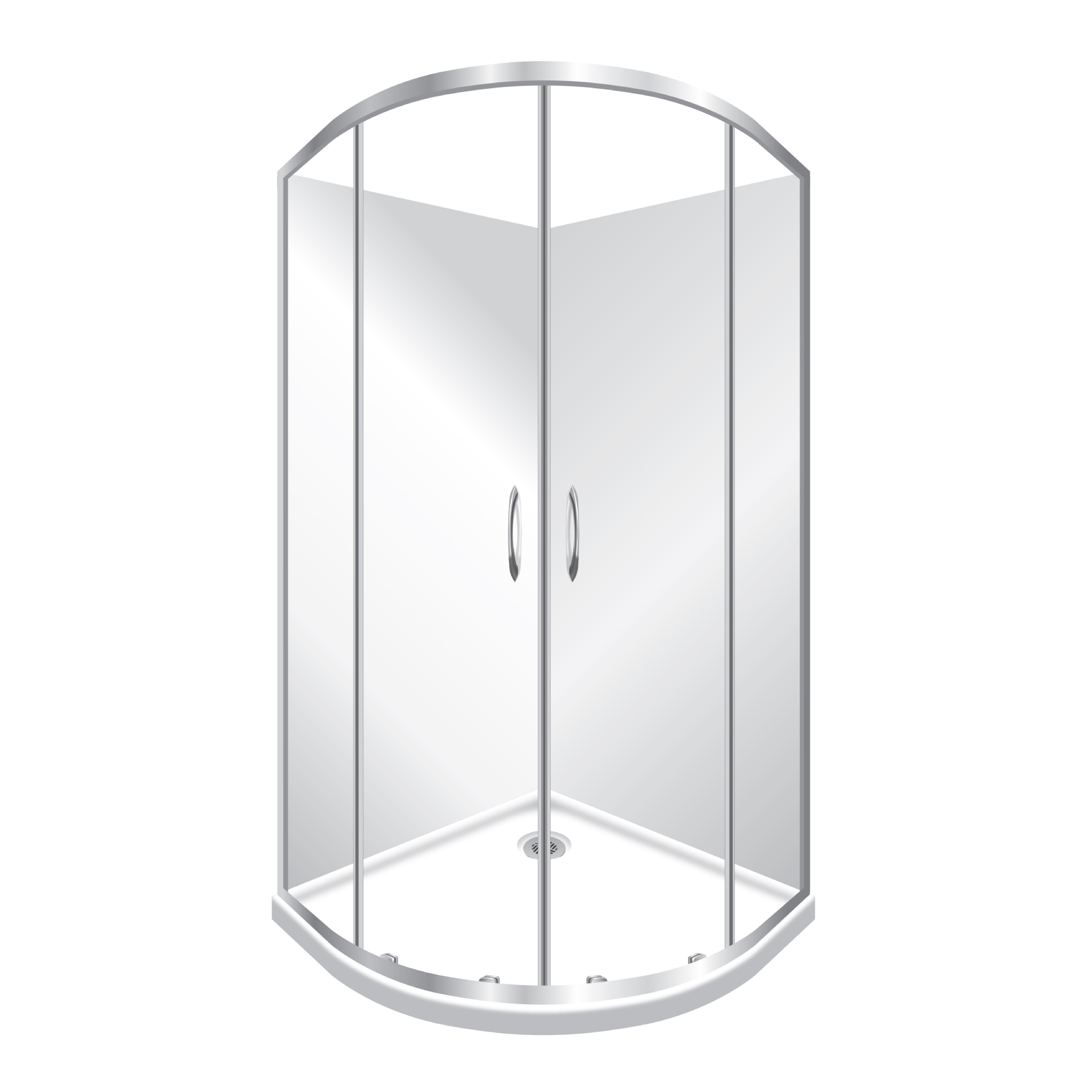 Dezine 900×900 Round – Symphony Showers