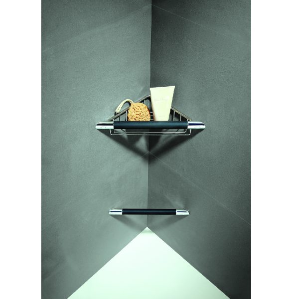 Corner Grab Bar/Foot Rest Symphony Showers